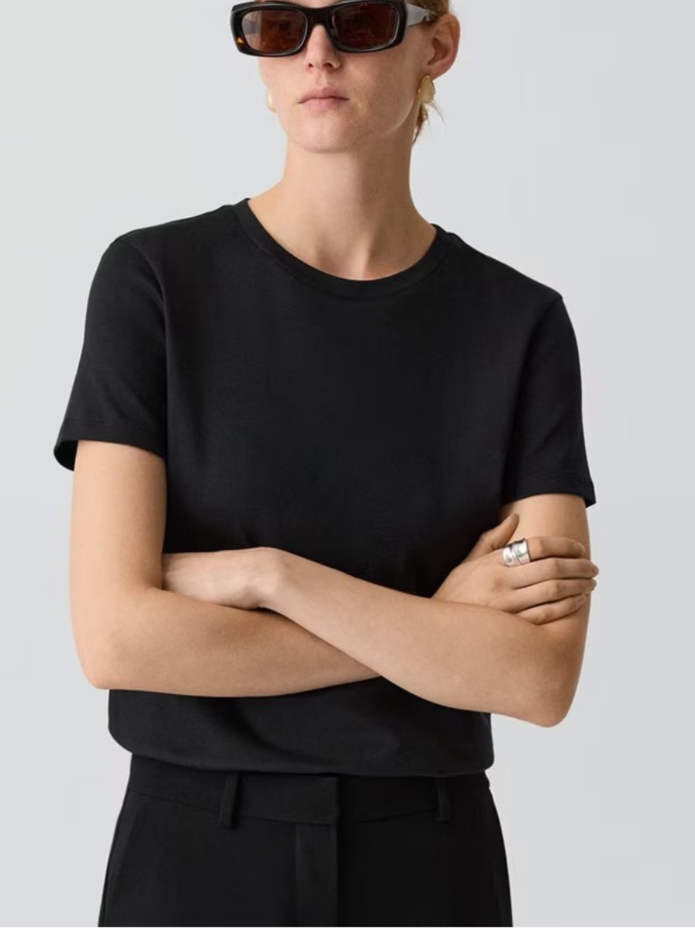 Black Theory Easy Tee in Cotton size P BLACK THEORY TSHIRT